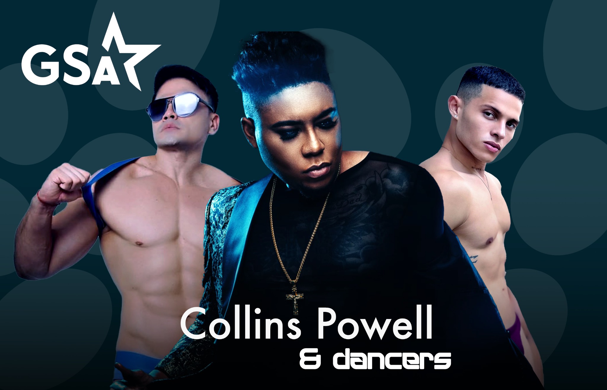 Collins Powell & dancers